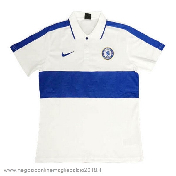 Polo Chelsea 2020/21 Blu Bianco