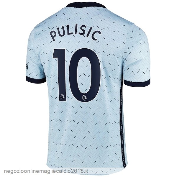 NO.10 Pulisic Away Online Maglia Chelsea 2020/21 Blu