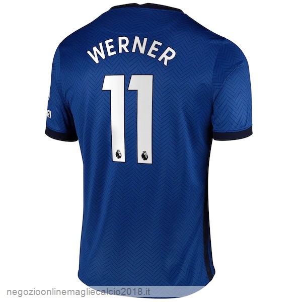 NO.11 Werner Home Online Maglia Chelsea 2020/21 Blu