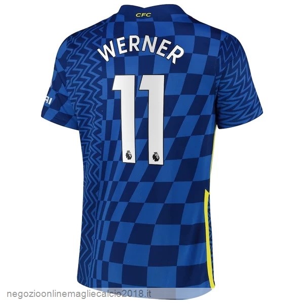 NO.11 Werner Home Online Maglia Chelsea 2021/2022 Blu