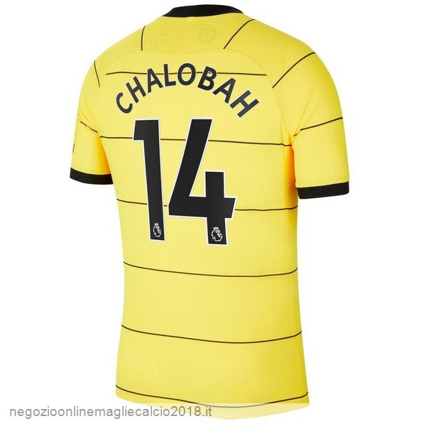 NO.14 Chalobah Away Online Maglia Chelsea 2021/2022 Giallo