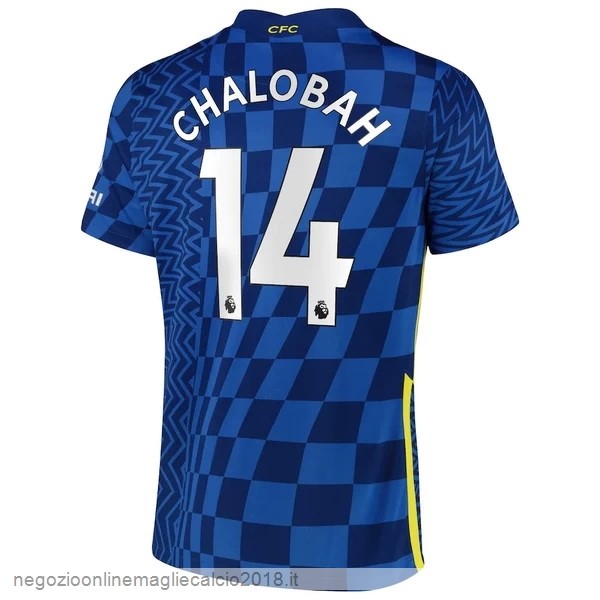 NO.14 Chalobah Home Online Maglia Chelsea 2021/2022 Blu