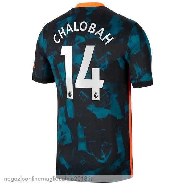 NO.14 Chalobah Terza Online Maglia Chelsea 2021/2022 Verde