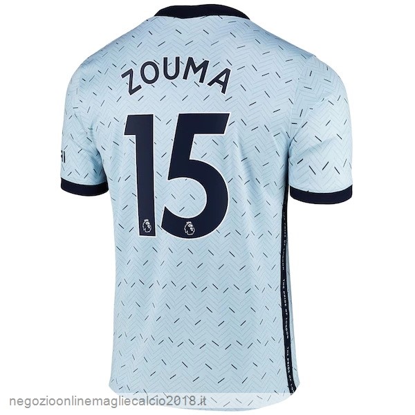 NO.15 Zouma Away Online Maglia Chelsea 2020/21 Blu