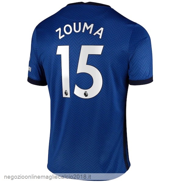 NO.15 Zouma Home Online Maglia Chelsea 2020/21 Blu