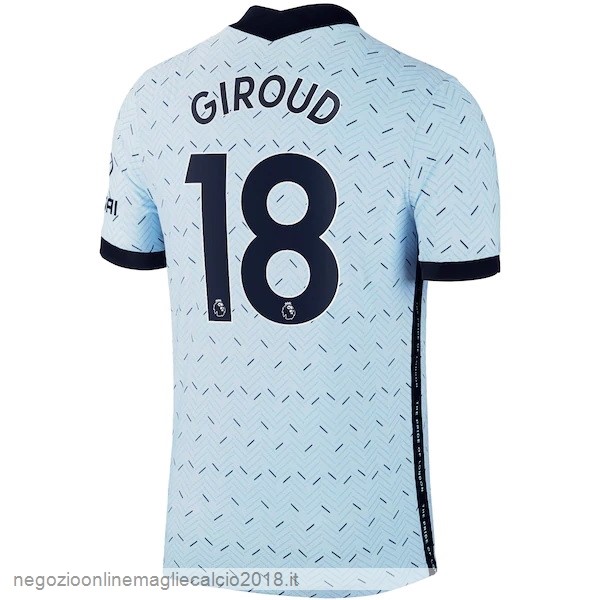 NO.18 Giroud Away Online Maglia Chelsea 2020/21 Blu
