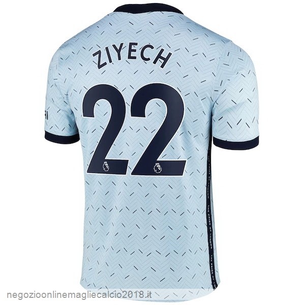 NO.22 Ziyech Away Online Maglia Chelsea 2020/21 Blu