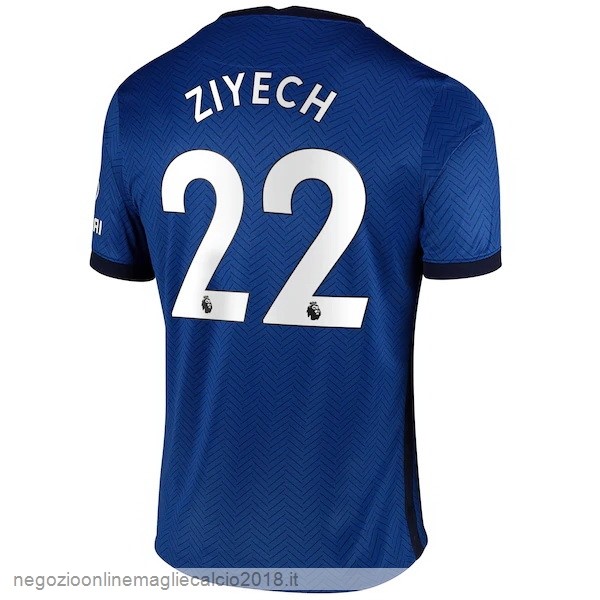 NO.22 Ziyech Home Online Maglia Chelsea 2020/21 Blu