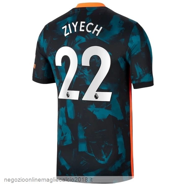 NO.22 Ziyech Terza Online Maglia Chelsea 2021/2022 Verde