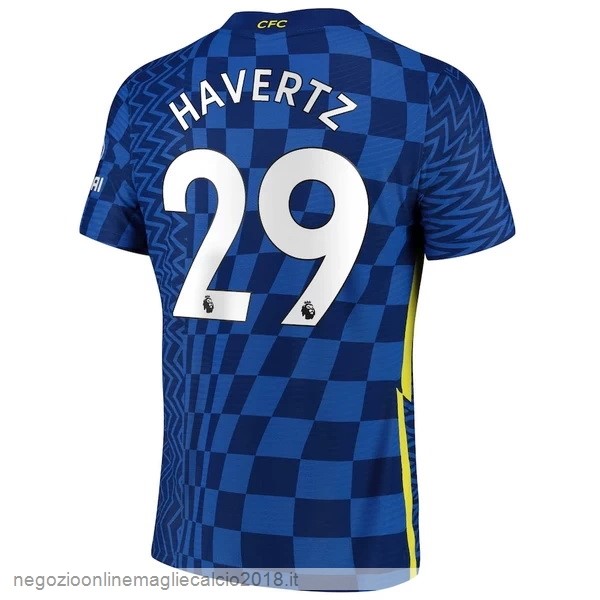 NO.29 Havertz Home Online Maglia Chelsea 2021/2022 Blu