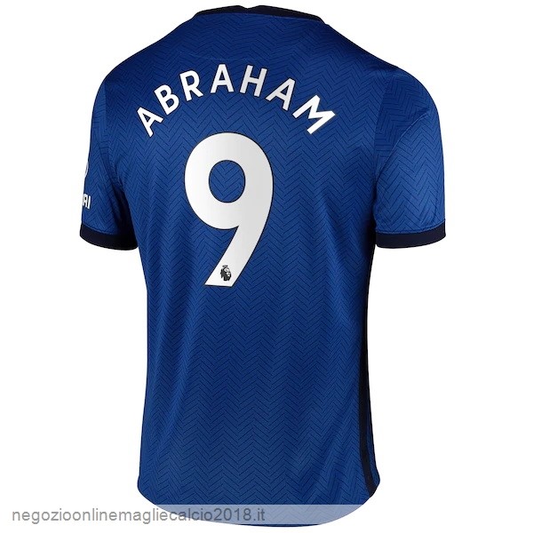 NO.9 Abraham Home Online Maglia Chelsea 2020/21 Blu
