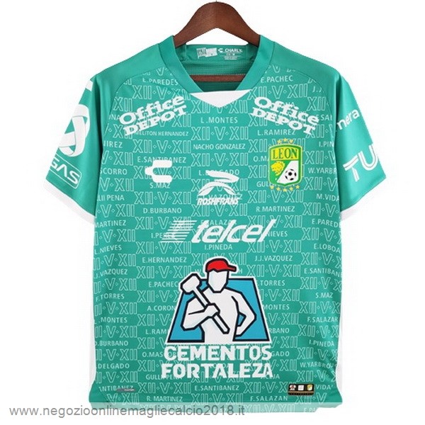 Charly Home Online Maglia Club León 2022/23 Verde