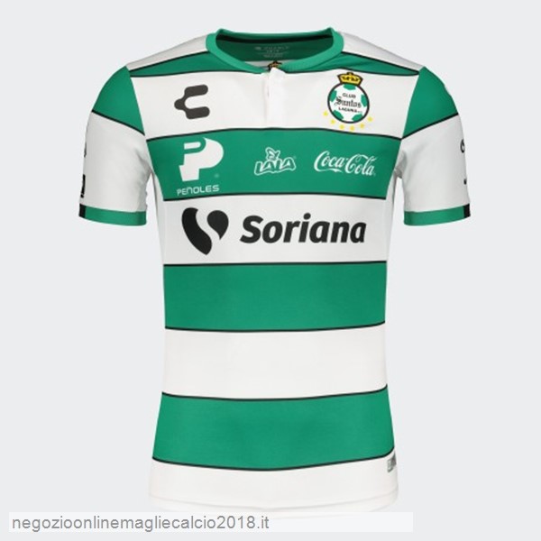 Home Online Maglie Calcio Santos Laguna 2019/20 Verde