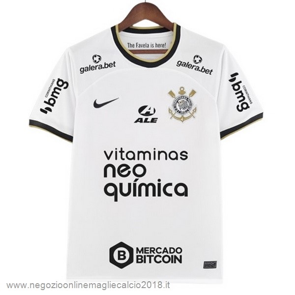 Thailandia Home Online Maglia Corinthians Paulista 2022/23 I Bianco