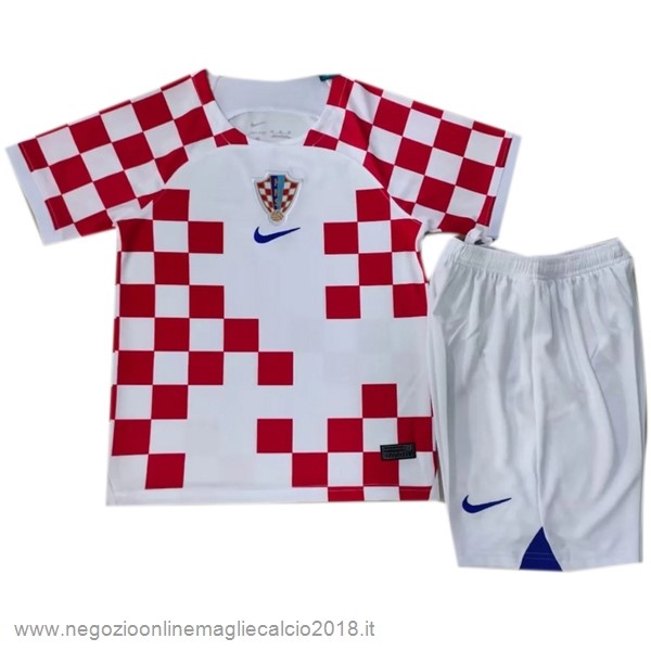 Home Online Conjunto De Bambino Croazia 2022 Rosso