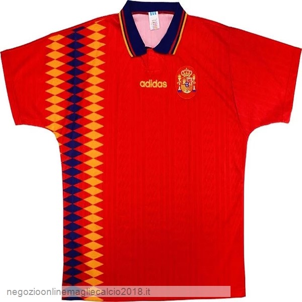 Home Online Maglie Calcio Spagna Retro 1994 Rosso
