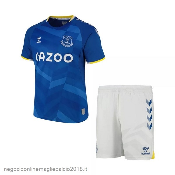 Home Online Set Completo Bambino Everton 2021/2022 Blu Bianco