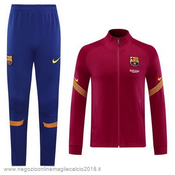 Online Tuta Calcio Barcellona 2020/21 Purpureo Rosso