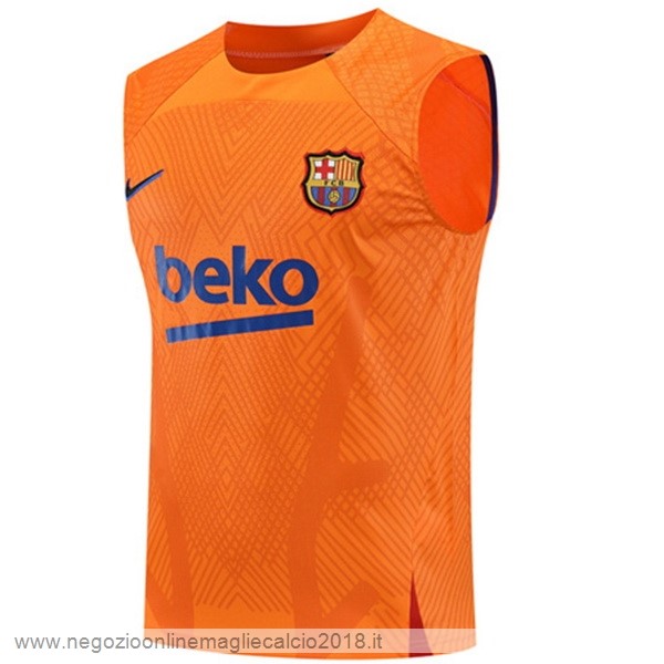 Formazione Senza Maniche Barcelona 2022/23 Arancione