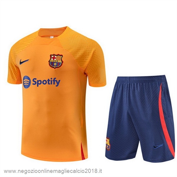 Formazione Set Completo Barcelona 2022/23 Arancione Blu