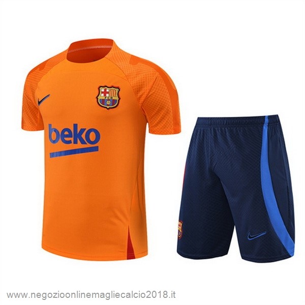 Formazione Set Completo Barcelona 2022/23 Arancione Nero