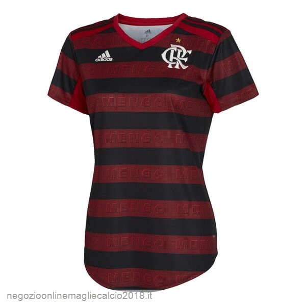 Home Online Maglie Calcio Donna Flamengo 2019/20 Rosso Nero