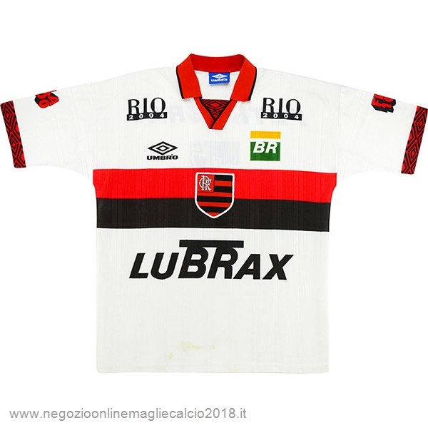 Away Online Maglia Flamengo Rétro 1995 1996 Bianco