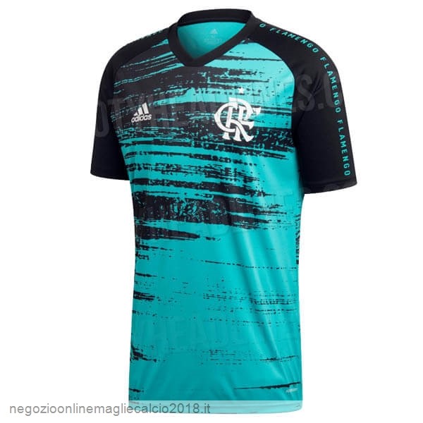 Pre Match Maglie Calcio Flamengo 2020 Blu