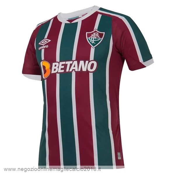 Thailandia Home Online Maglia Fluminense 2022/23 Rosso Verde