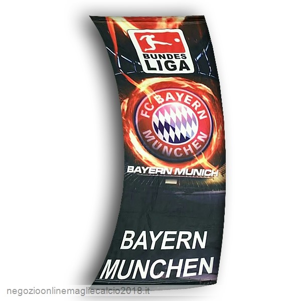 Online Calcio Bandiera de Bayern München Nero