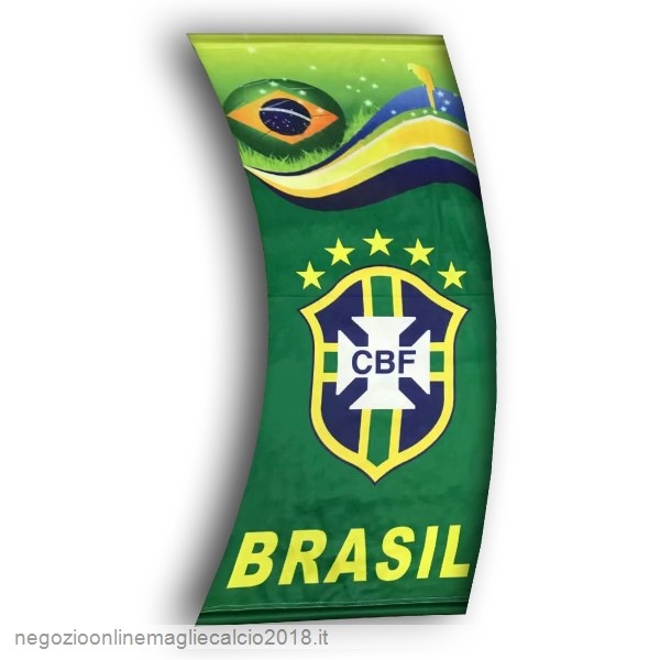 Online Calcio Bandiera de Brasile Verde