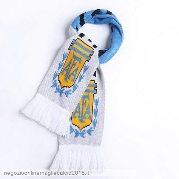 Online Sciarpa Calcio Argentina Knit Bianco