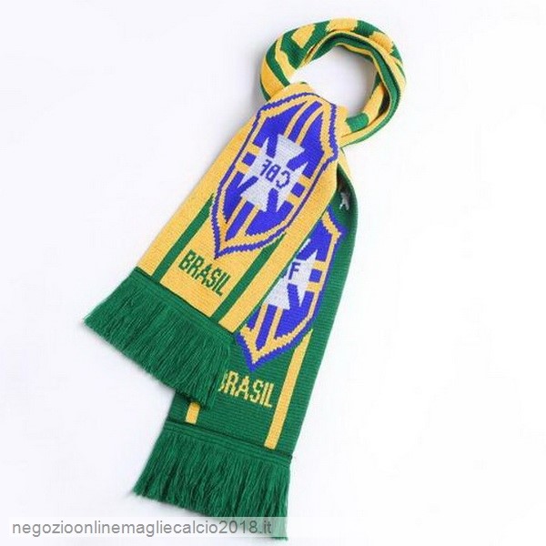 Online Sciarpa Calcio Brasile Knit Verde
