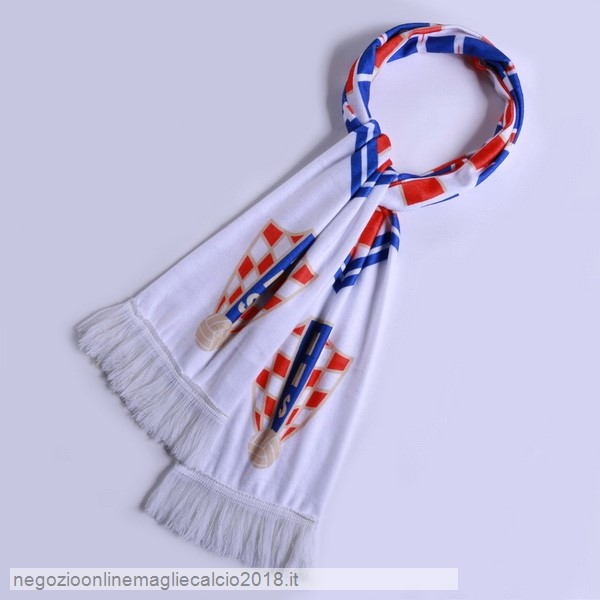 Online Sciarpa Calcio Croacia Knit Bianco