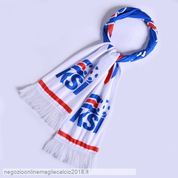 Online Sciarpa Calcio Islande Knit Bianco
