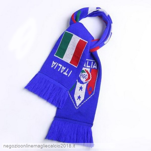 Online Sciarpa Calcio Italia Knit Blu