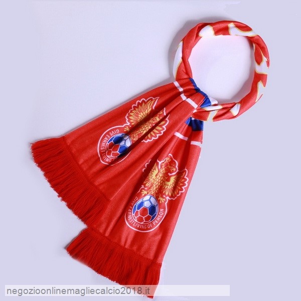 Online Sciarpa Calcio Russia Knit Rosso