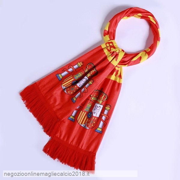 Online Sciarpa Calcio Spagna Knit Rosso