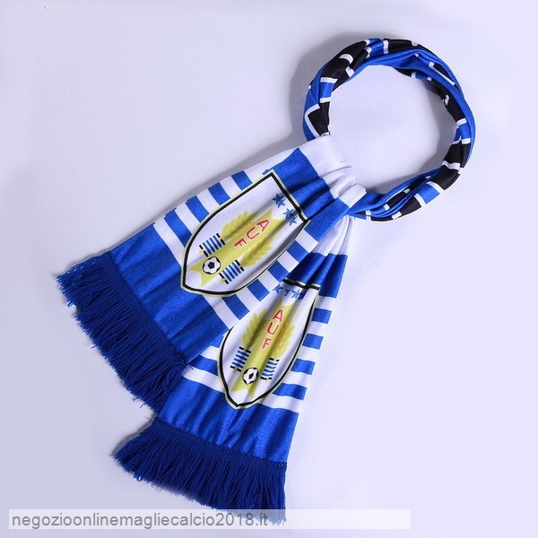Online Sciarpa Calcio Uruguay Knit Blu