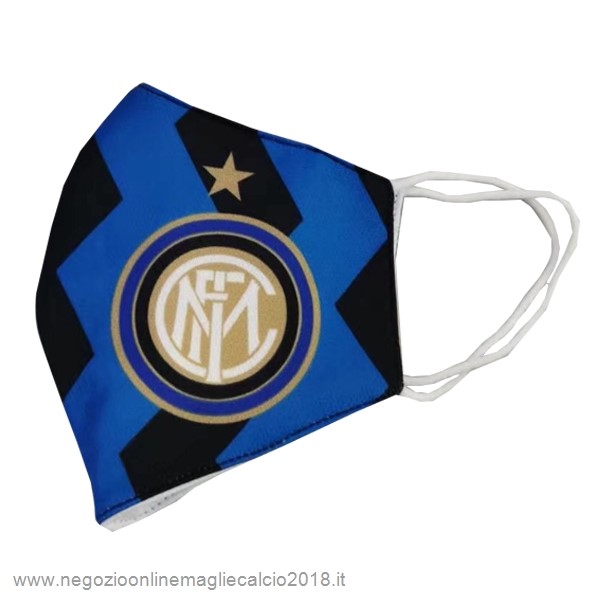 Maschera Calcio Inter Milán asciugamano Blu