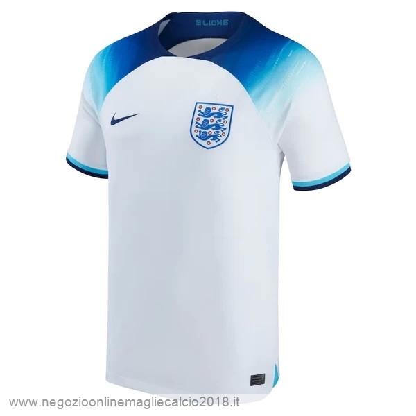Home Online Maglia Inghilterra 2022 Bianco Blu