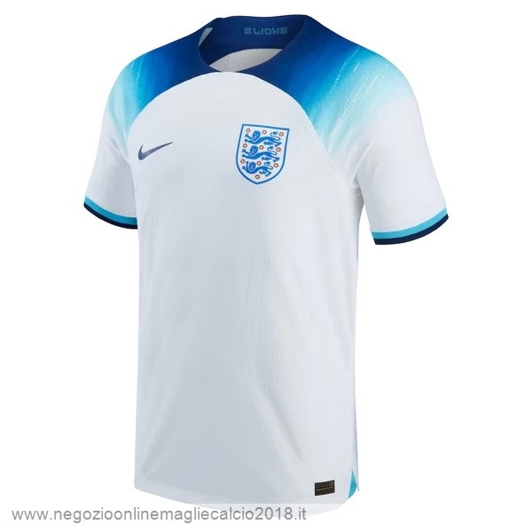 Thailandia Home Online Giocatori Maglia Inghilterra 2022 Bianco Blu