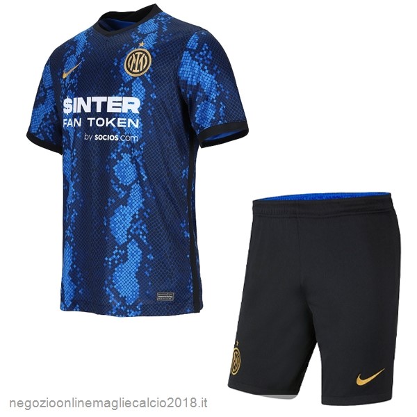 Home Online Set Completo Bambino Inter Milán 2021/2022 Blu