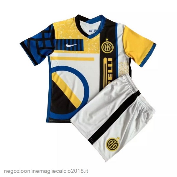 Terza Online Conjunto De Bambino Inter Milán 2020/21 Giallo