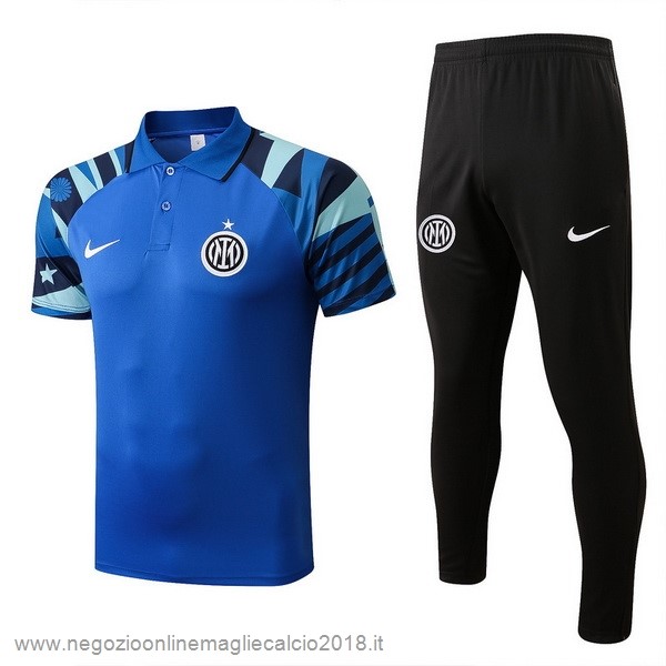 Set Completo Polo Inter Milán 2022/23 Blu Nero