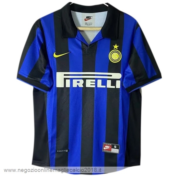 Home Online Maglia Inter Milán Retro 1998 1999 Blu
