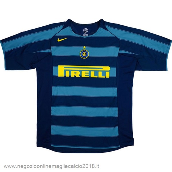 Terza Online Maglia Inter Milán Retro 2004 2005 Nero