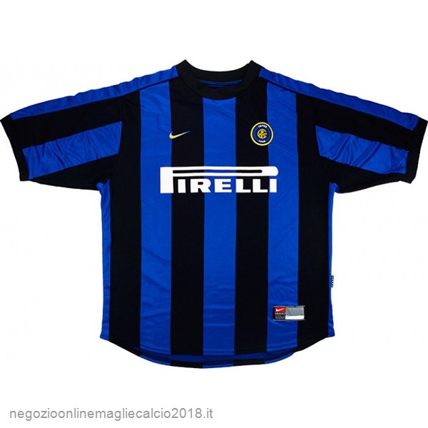 Home Online Maglie Calcio Inter Milán Retro 1999 2000 Blu