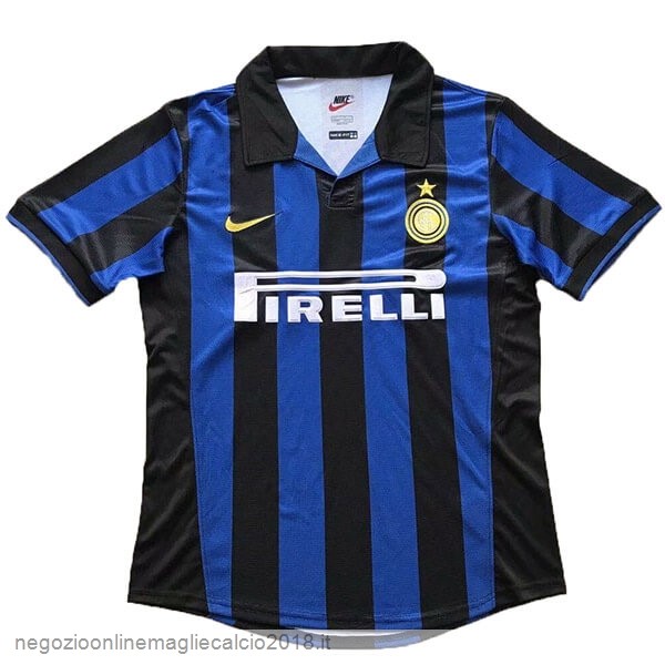 Home Online Maglie Calcio Inter Milán Retro 98 99 Blu