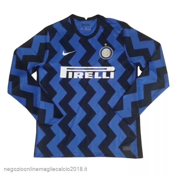 Home Online Manica lunga Inter Milán 2020/21 Blu